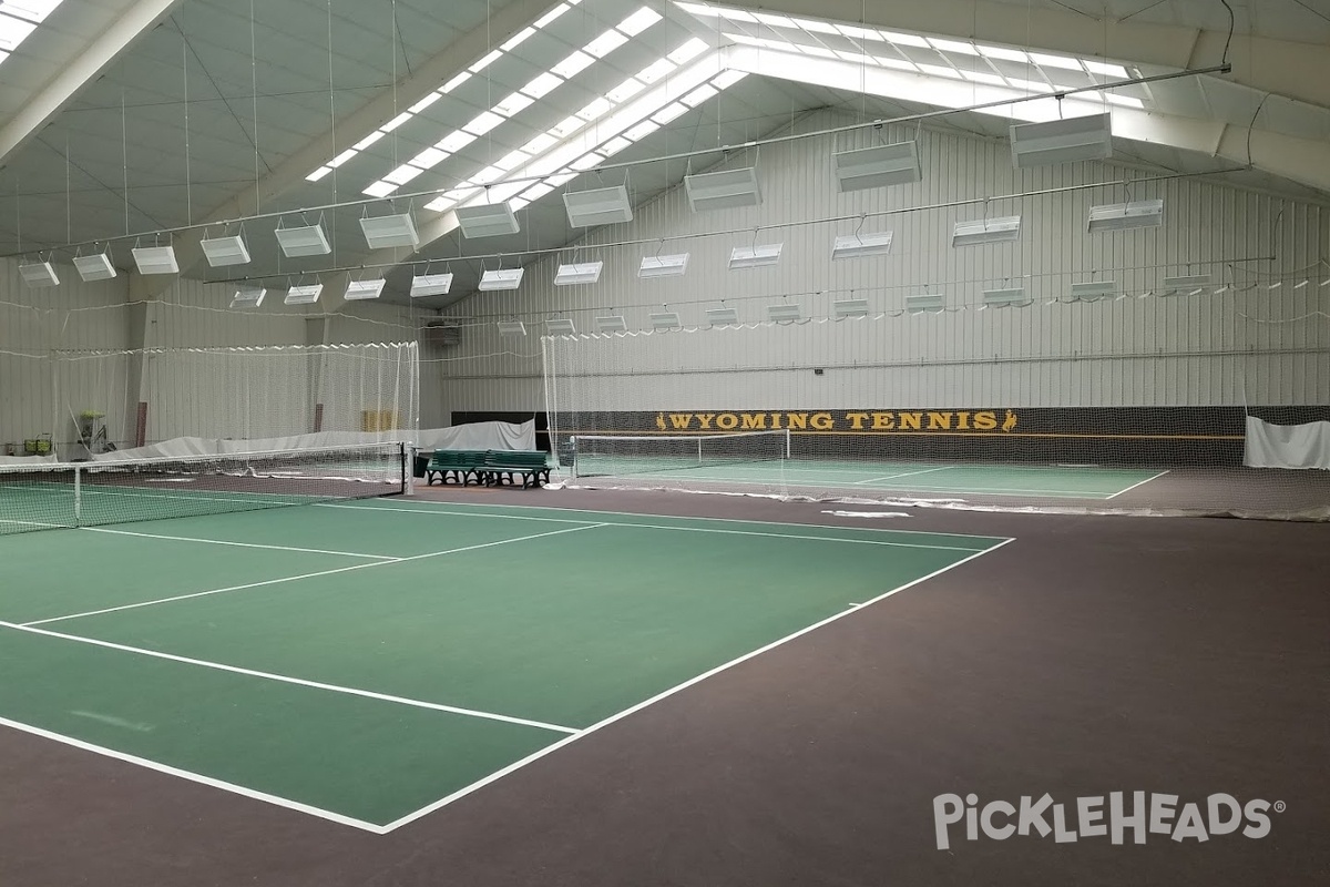 Photo of Pickleball at University of Wyoming Indoor Tennis Complex